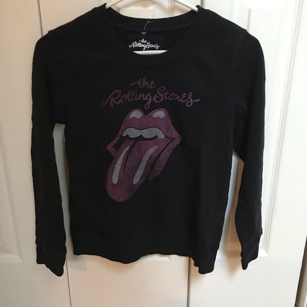 the Rolling Stones crew neck girls
